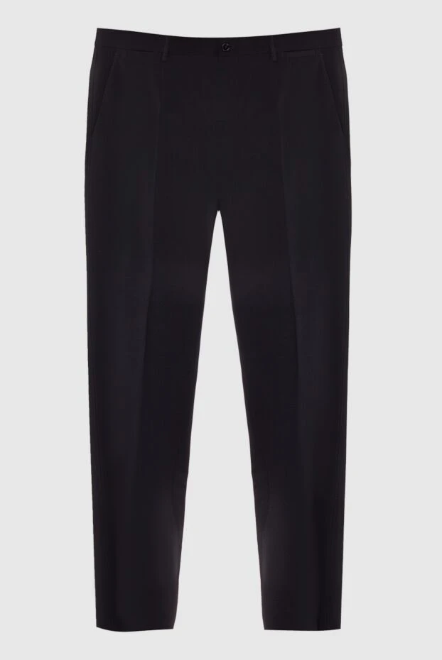 Dolce & Gabbana man black wool trousers for men купить с ценами и фото 166970 - photo 1