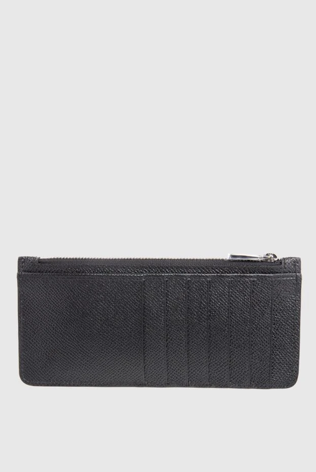 Dolce & Gabbana man business card holder made of genuine leather black for men купить с ценами и фото 167005 - photo 2