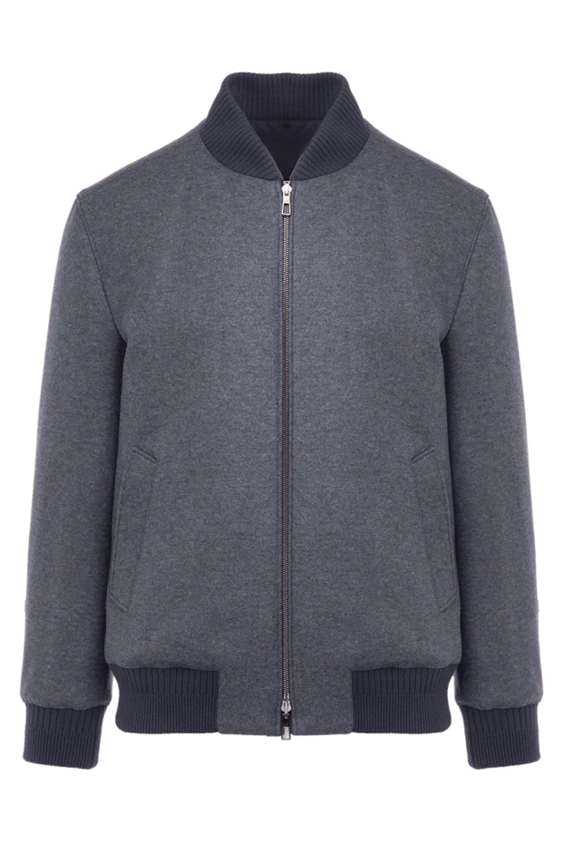 Loro Piana man jacket made of cashmere and polyamide, double-sided blue, men's купить с ценами и фото 167014 - photo 1