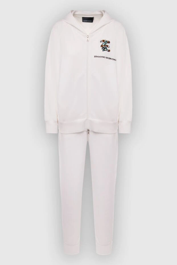 Ermanno Scervino woman white women's walking suit made of cotton купить с ценами и фото 167113 - photo 1