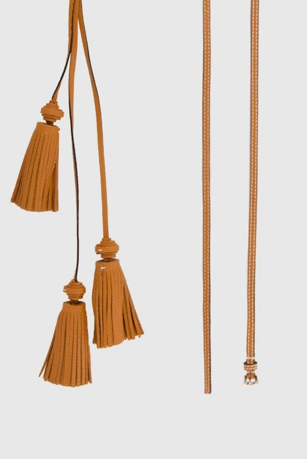 Ermanno Scervino ремень коричневый женский 167129 - фото 3