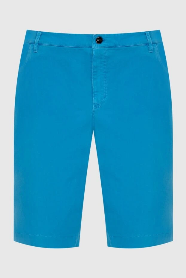 Zilli man cotton shorts blue for men купить с ценами и фото 167141 - photo 1