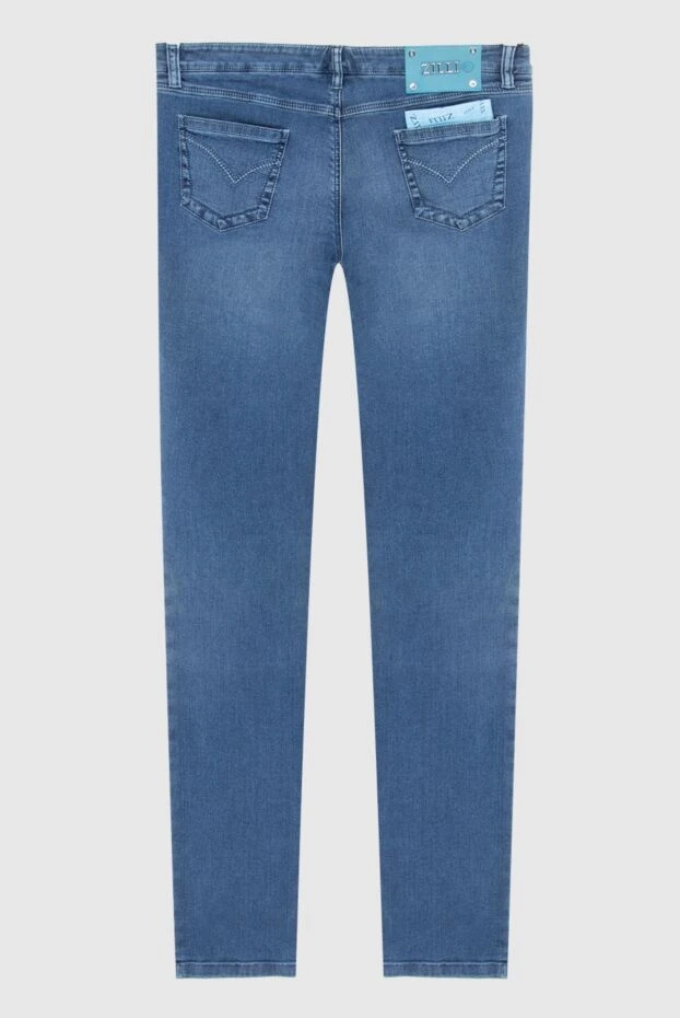 Zilli man blue cotton jeans for men купить с ценами и фото 167154 - photo 2