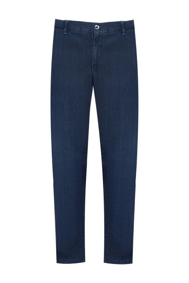 Zilli man cotton and polyamide blue jeans for men купить с ценами и фото 167168 - photo 1