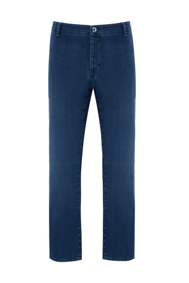 Zilli man blue cotton jeans for men купить с ценами и фото 167173 - photo 1