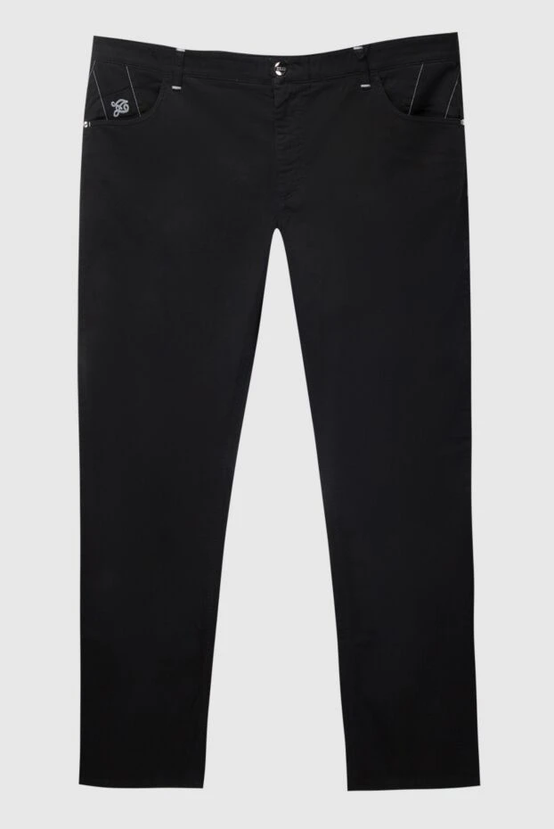 Zilli man cotton and polyacrylic jeans black for men купить с ценами и фото 167176 - photo 1