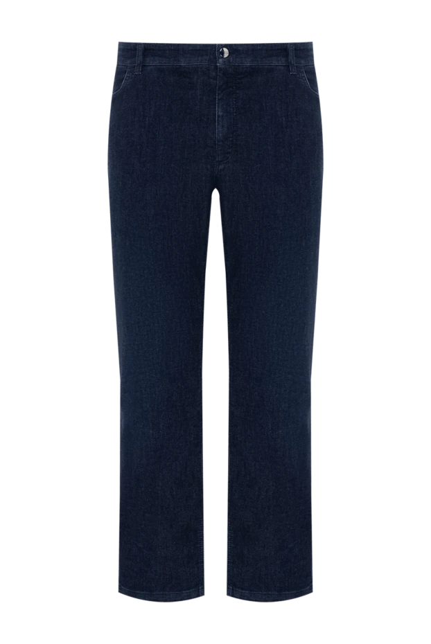 Zilli man cotton and polyamide blue jeans for men купить с ценами и фото 167180 - photo 1