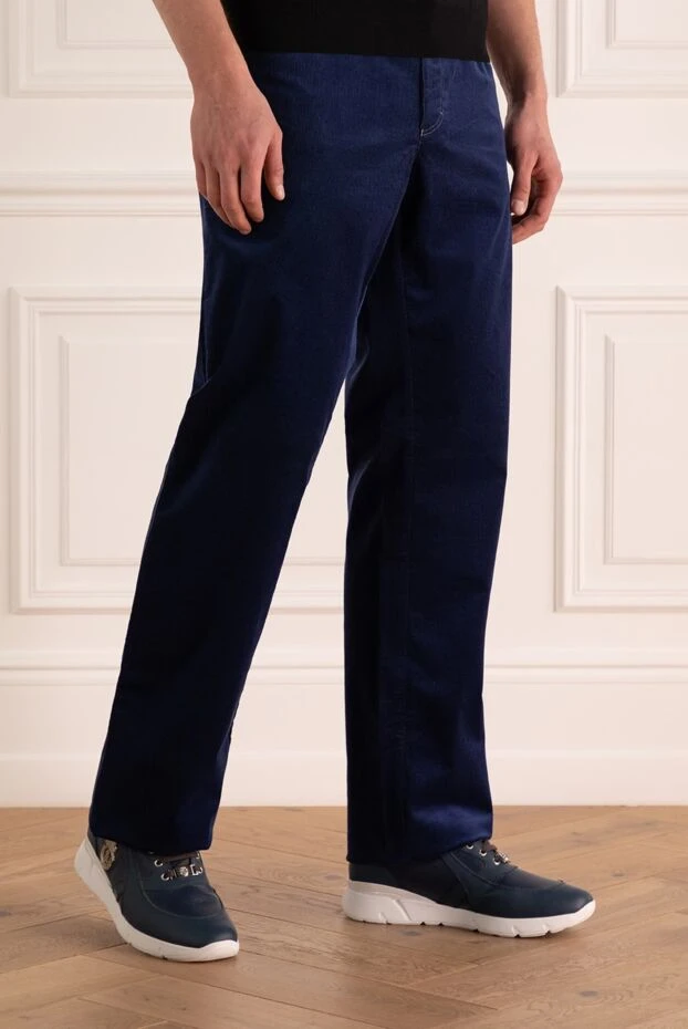 Zilli man blue cotton jeans for men 168578 - photo 3