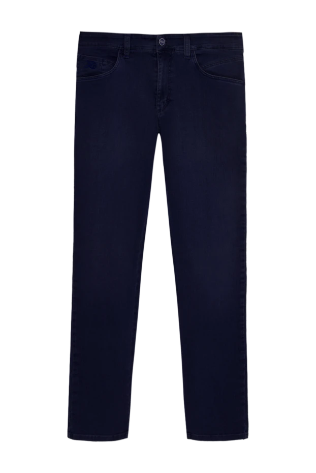 Zilli man blue cotton jeans for men купить с ценами и фото 167300 - photo 1