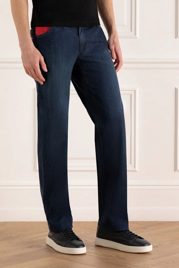 Zilli man blue cotton jeans for men 168578 - photo 3