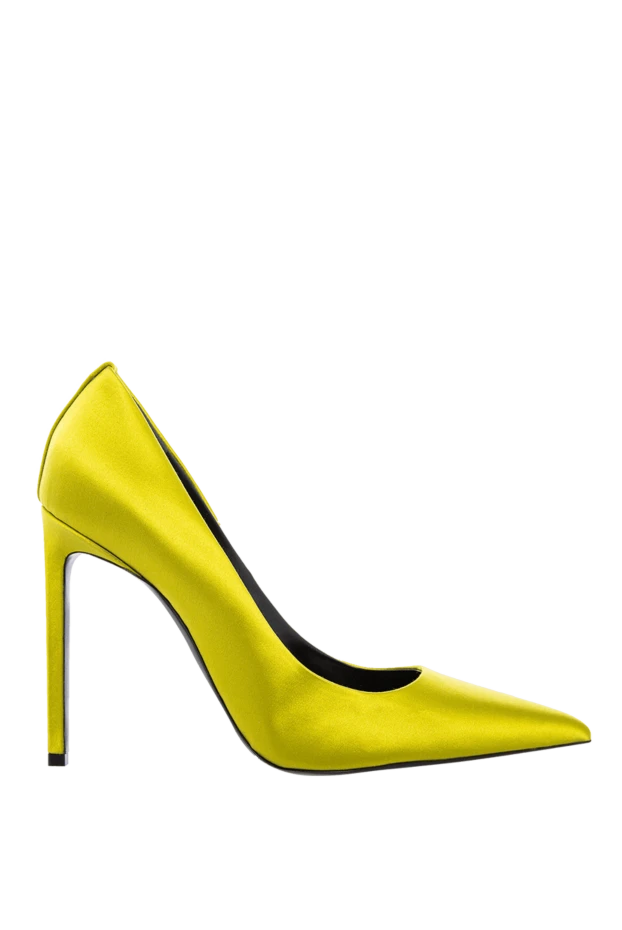 Tom Ford woman yellow leather and satin shoes for women купить с ценами и фото 167343 - photo 1