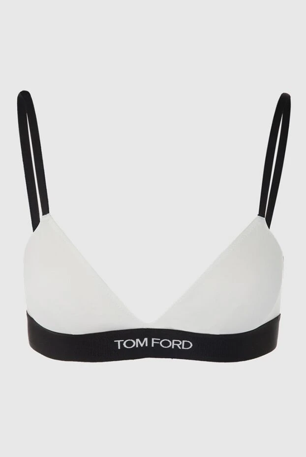 Tom Ford Әйелдер әйелдерге арналған ақ модальды және эластанды көкірекше купить с ценами и фото 167346 - фото 1