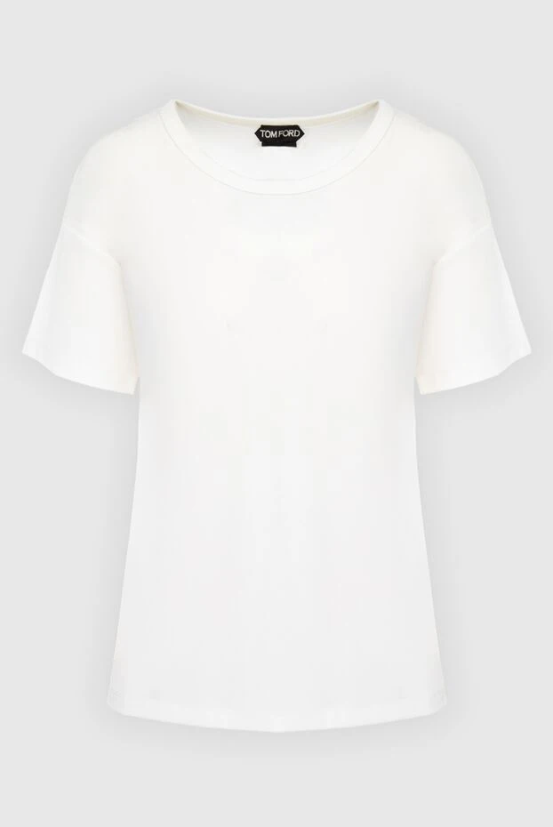 Tom Ford woman white t-shirt for women купить с ценами и фото 167355 - photo 1