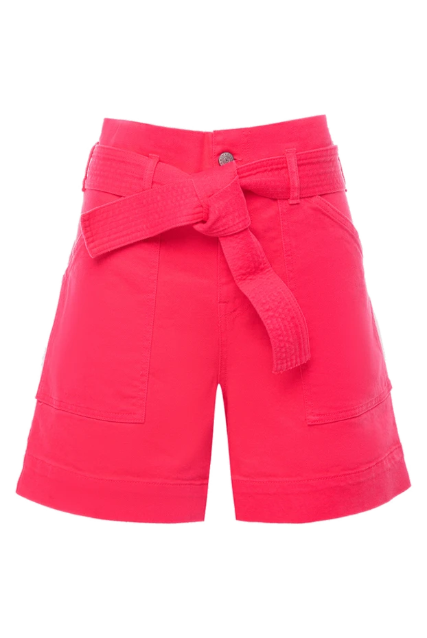 P.A.R.O.S.H. woman pink cotton shorts for women купить с ценами и фото 167388 - photo 1