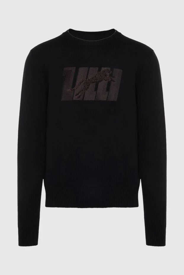 Zilli man cashmere jumper black for men купить с ценами и фото 167399 - photo 1