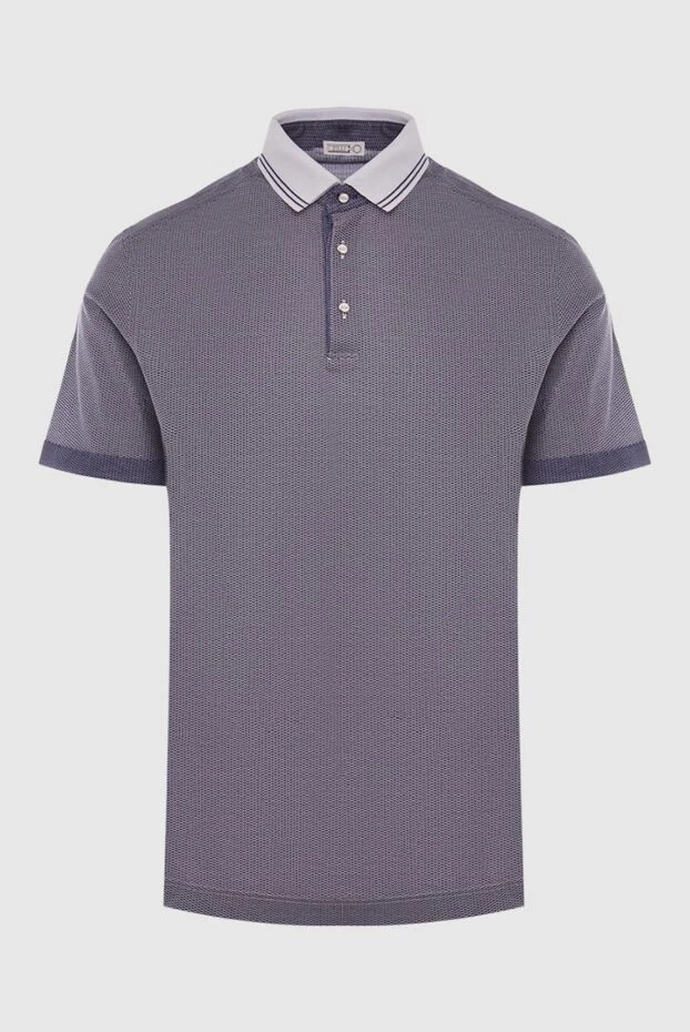 Zilli man cotton polo gray for men купить с ценами и фото 167685 - photo 1