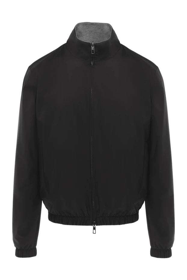 Loro Piana man black polyamide jacket for men купить с ценами и фото 167736 - photo 1