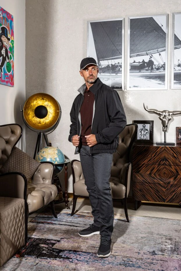 Loro Piana double-sided jacket made of smooth nylon and grey jersey
 167736 - photo 3