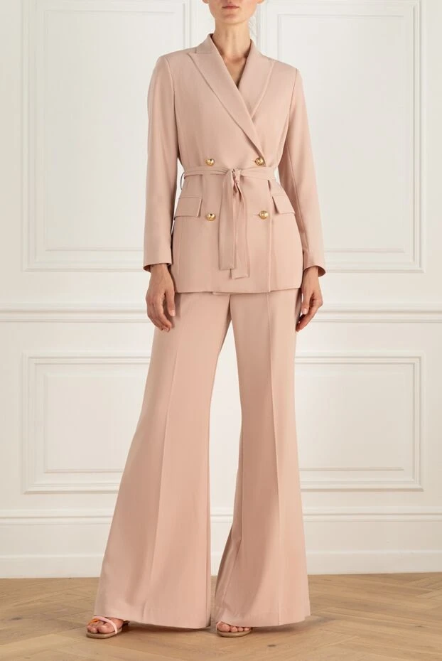 D.Exterior woman women's pink polyester and elastane trouser suit купить с ценами и фото 167775 - photo 2