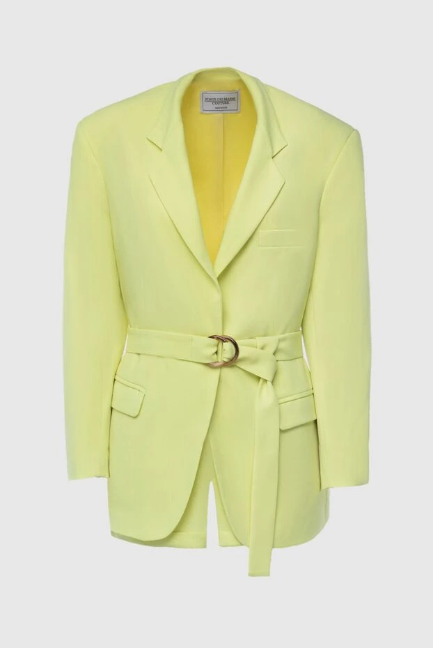 Forte dei Marmi Couture woman yellow women's suit with polyester shorts купить с ценами и фото 167802 - photo 1