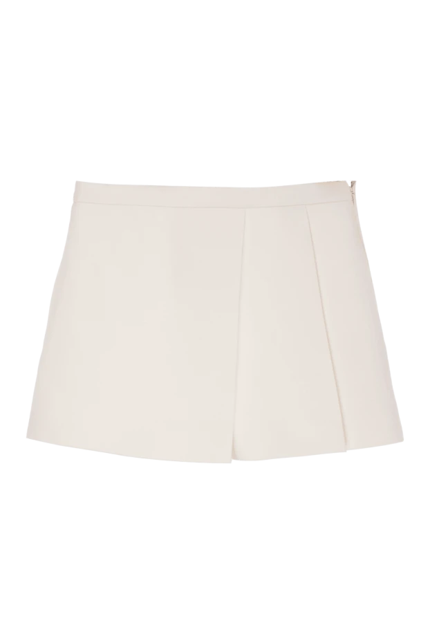 Valentino woman white viscose shorts for women купить с ценами и фото 167842 - photo 1