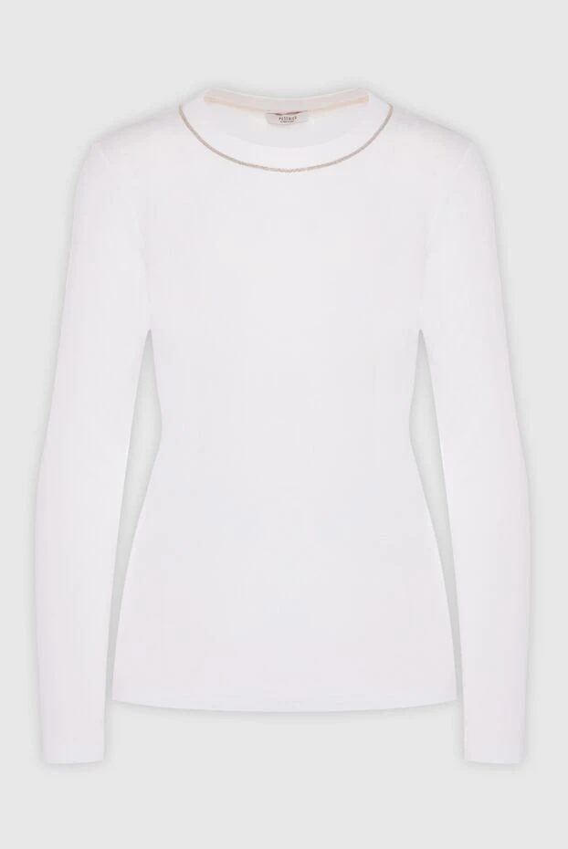 Peserico woman white cotton jumper for women купить с ценами и фото 167902 - photo 1