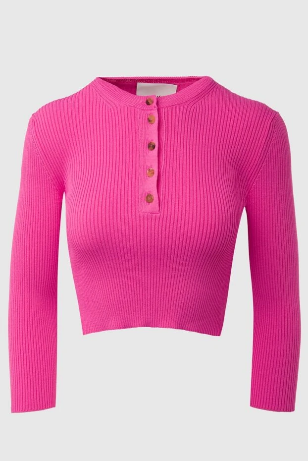 Erika Cavallini woman pink viscose and polyamide jumper for women купить с ценами и фото 167977 - photo 1