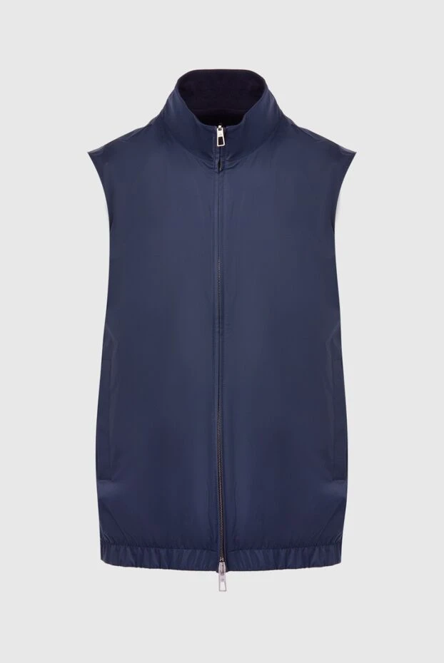 Loro Piana man nylon vest blue for men купить с ценами и фото 167987 - photo 1