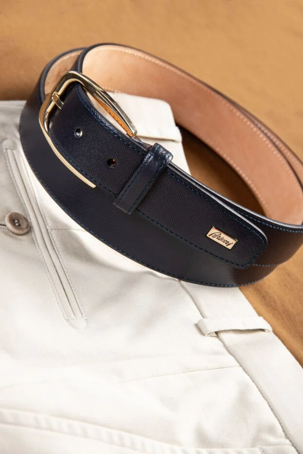 Loro Piana мужские серые брюки из хлопка и эластана  167991 - фото 2