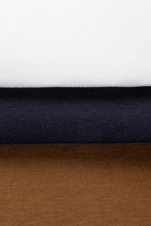 Loro Piana dark blue men's t-shirt without print made of soft jersey
167997 - photo 2