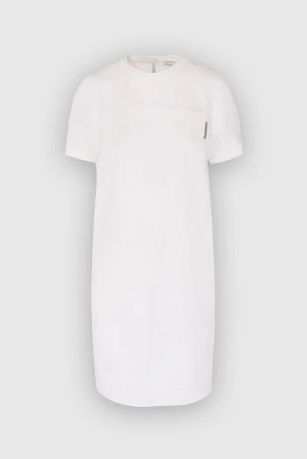 Brunello Cucinelli платье хлопковое с короткими рукавами и накладным карманом
168013 - фото 1