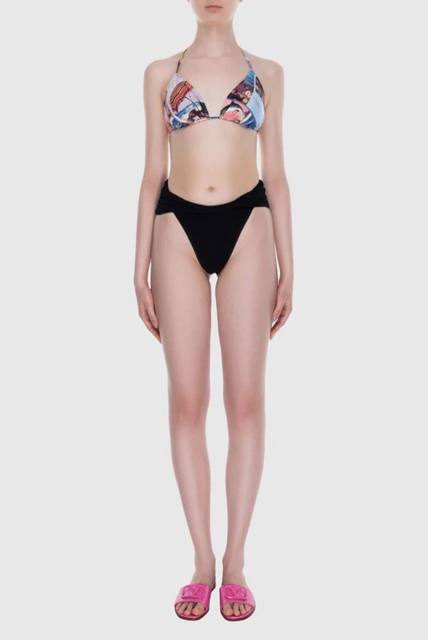 Zimmermann верх купальника из шелка голубой женский 168064 - фото 2