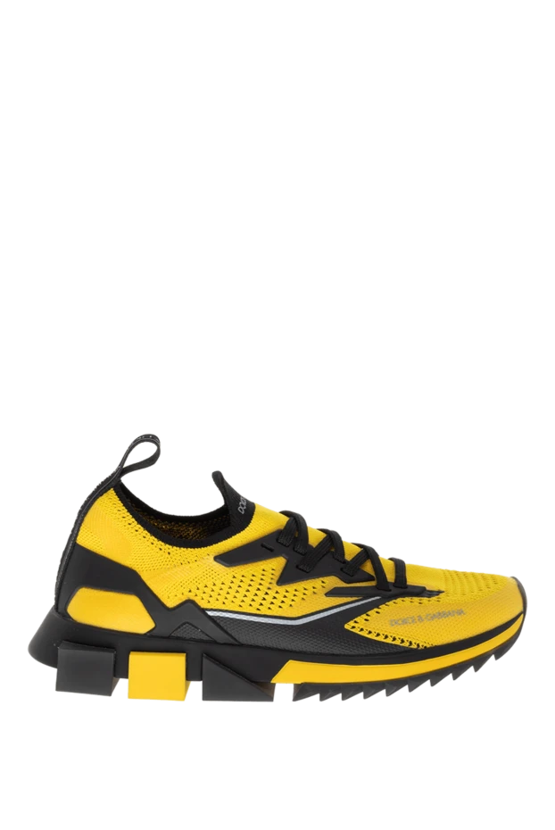 Dolce & Gabbana man polyester sneakers yellow for men купить с ценами и фото 168081 - photo 1