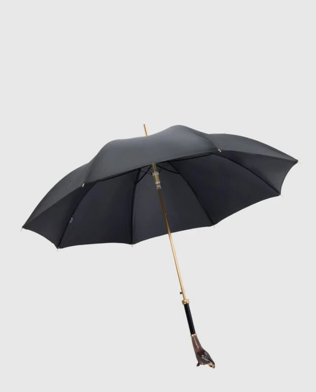 Pasotti  polyester umbrella black купить с ценами и фото 168098 - photo 2