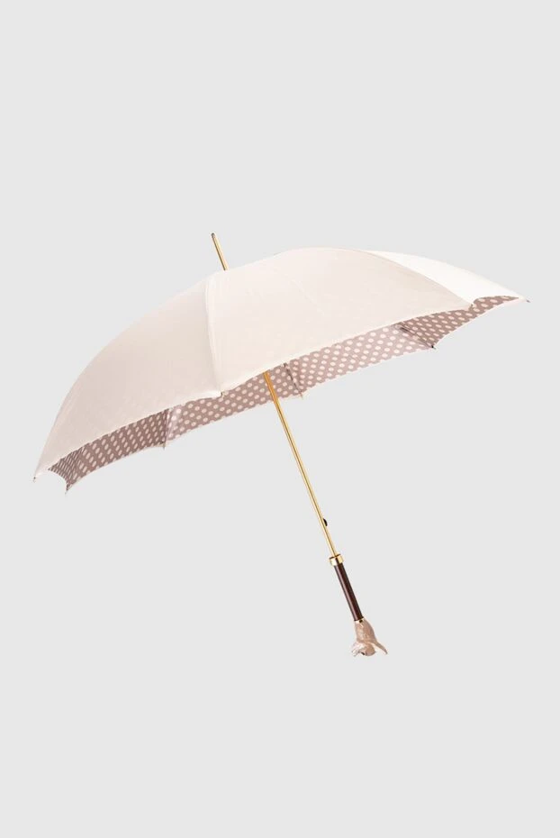 Pasotti woman beige polyester umbrella for woman купить с ценами и фото 168104 - photo 2