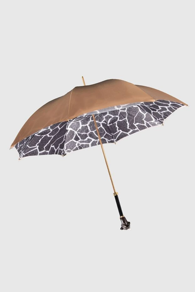 Pasotti woman polyester umbrella brown for woman купить с ценами и фото 168111 - photo 2