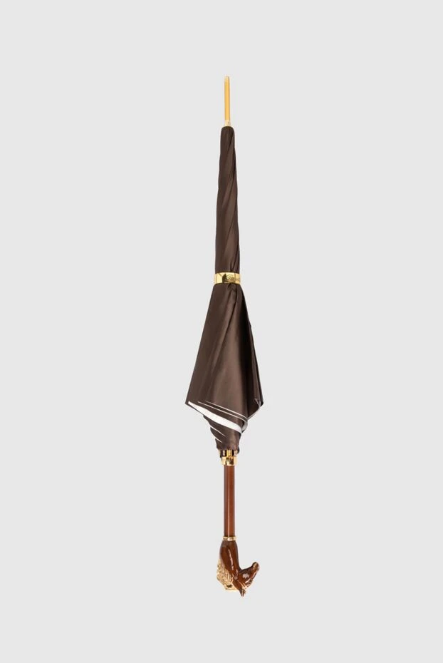 Pasotti woman polyester umbrella brown for woman купить с ценами и фото 168113 - photo 1