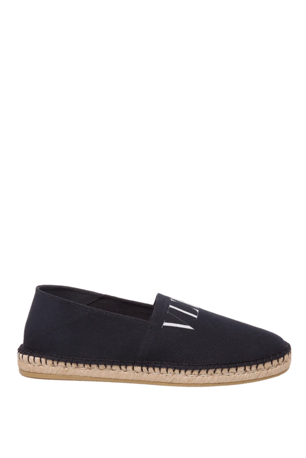 Valentino man espadrilles canvas black for men купить с ценами и фото 168139 - photo 1