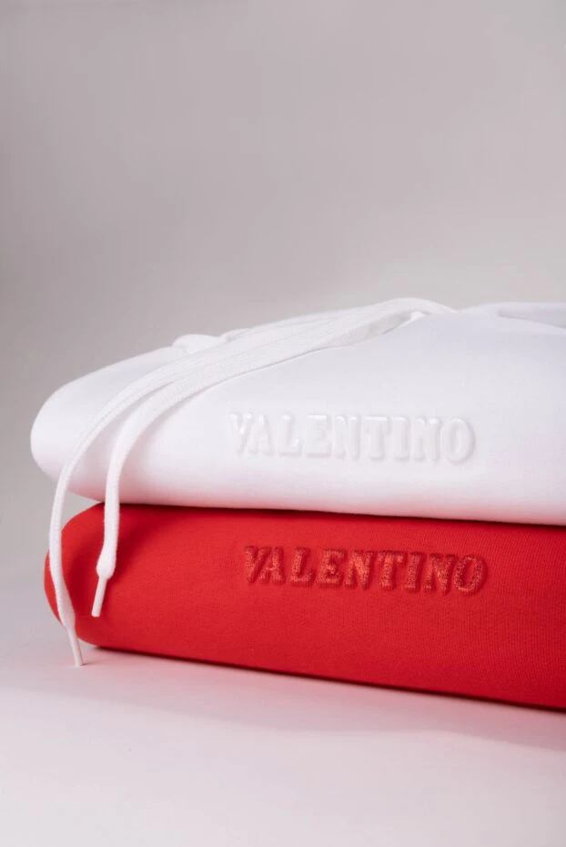 Women's Pink Hoodie with Adjustable Hood and Branded Lettering - photo 2