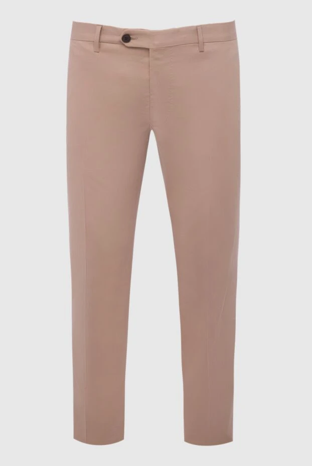 Cesare di Napoli man pants beige for men купить с ценами и фото 168188 - photo 1