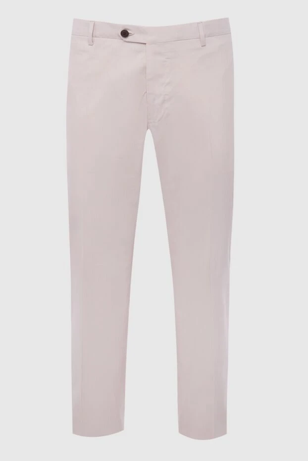 Cesare di Napoli man pants beige for men купить с ценами и фото 168190 - photo 1