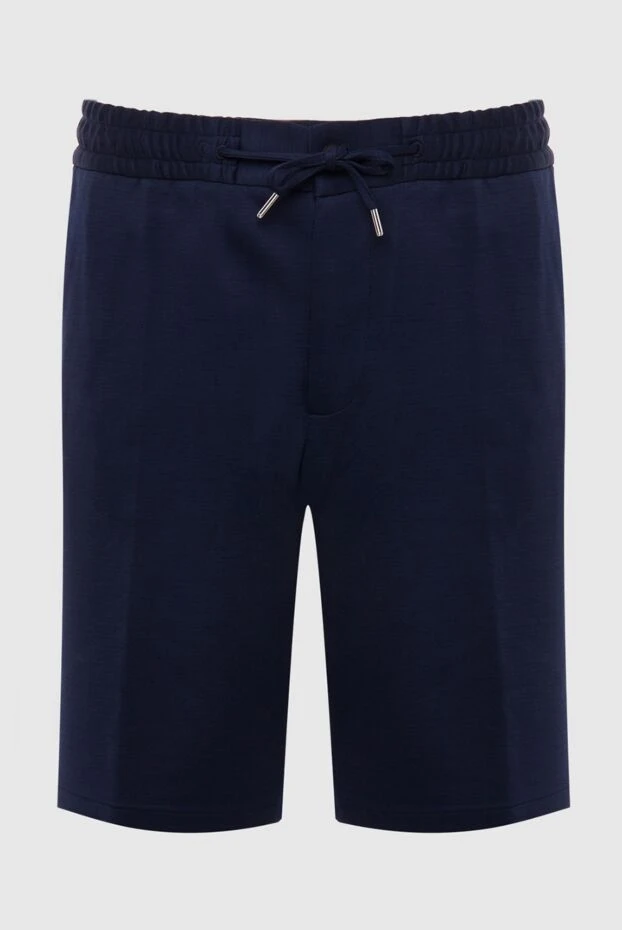 Cesare di Napoli man wool and polyamide shorts blue for men купить с ценами и фото 168214 - photo 1