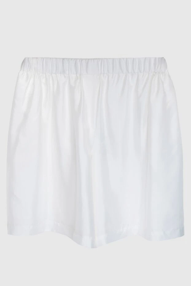 Max&Moi woman white silk shorts for women купить с ценами и фото 168237 - photo 1