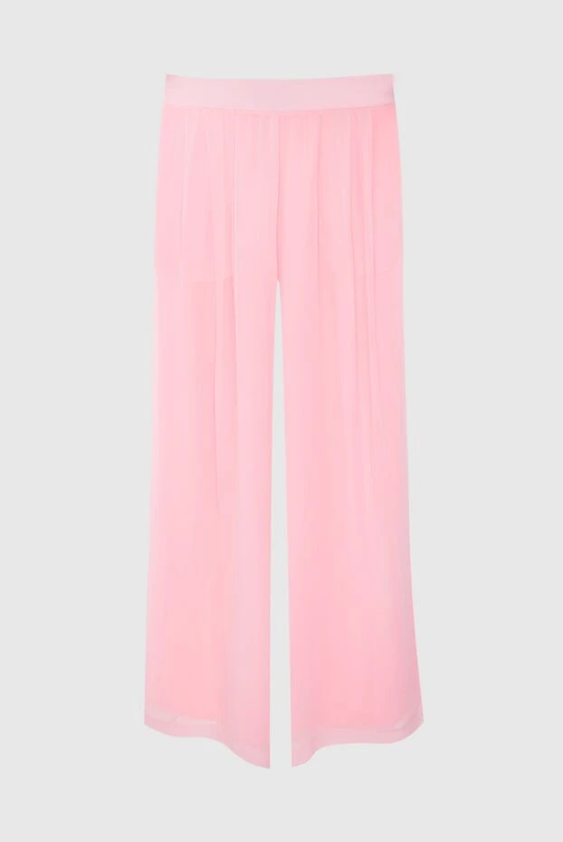 Max&Moi woman pink viscose trousers for women купить с ценами и фото 168245 - photo 1