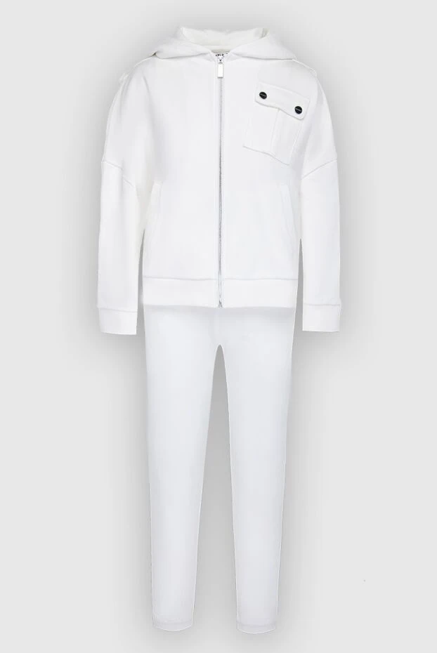 Max&Moi woman white women's walking suit made of cotton купить с ценами и фото 168248 - photo 1