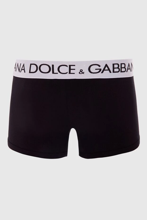 Dolce & Gabbana man black men's boxer briefs made of cotton and elastane купить с ценами и фото 168394 - photo 2