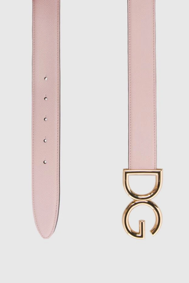 Dolce & Gabbana woman belt women pink for women купить с ценами и фото 168397 - photo 2