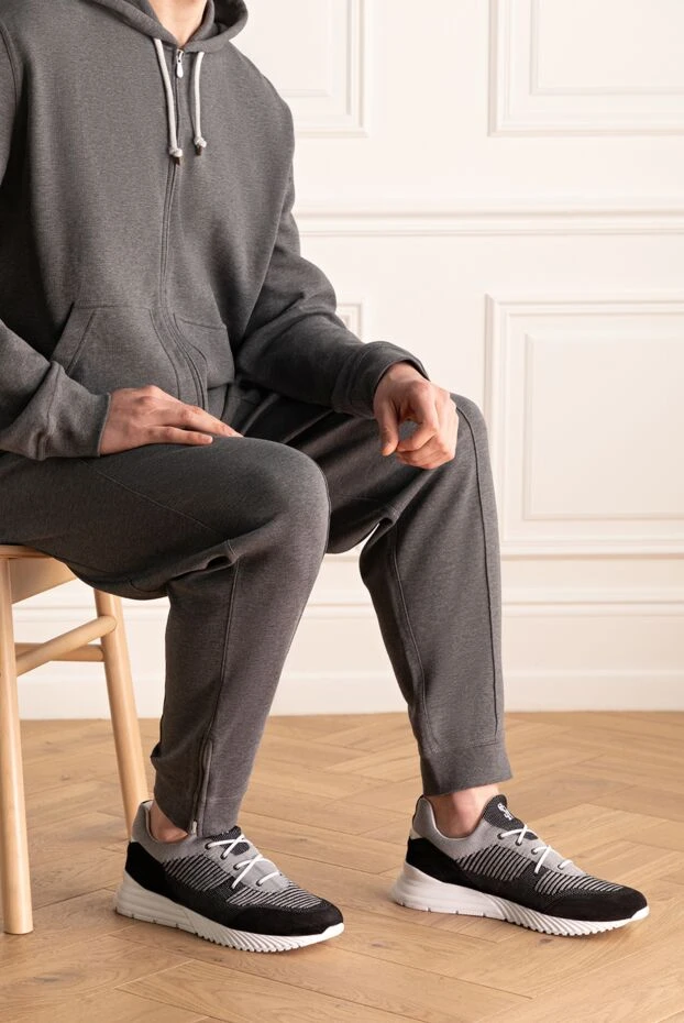 Stefano Ricci sneakers made of polyamide black for men 168452 - photo 2