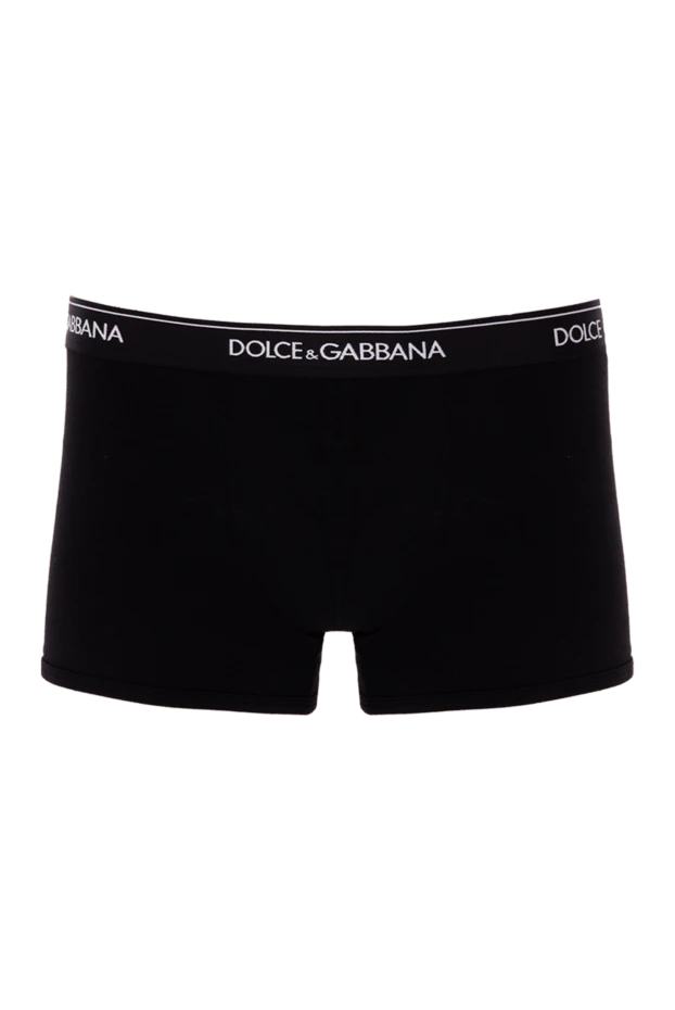 Dolce & Gabbana man black men's boxer briefs made of cotton and elastane купить с ценами и фото 168462 - photo 1