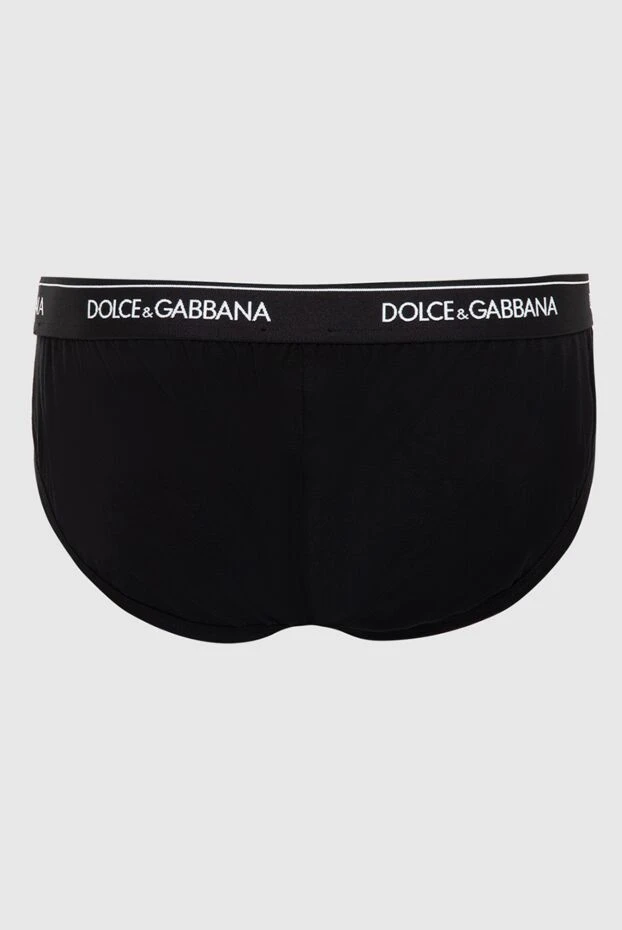 Dolce & Gabbana man black men's briefs made of cotton and elastane купить с ценами и фото 168464 - photo 2